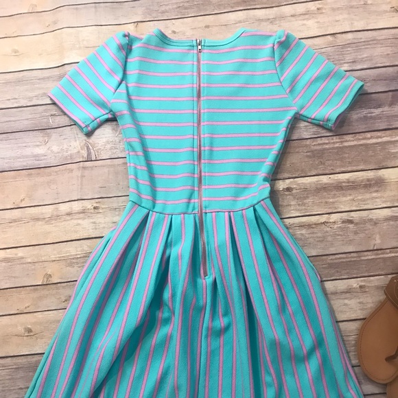 LuLaRoe Striped Amelia - Picture 4 of 4